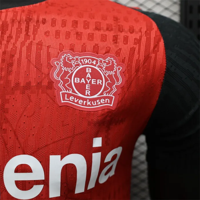 Player Version Bayer 04 Leverkusen Home Jersey 24/25 Football Kit 1:1 Thai Quality