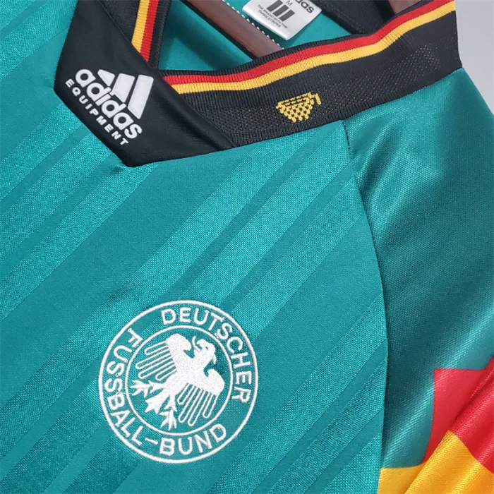 Germany Jersey Away Kit 1992 Retro Football Team Soccer Shirt