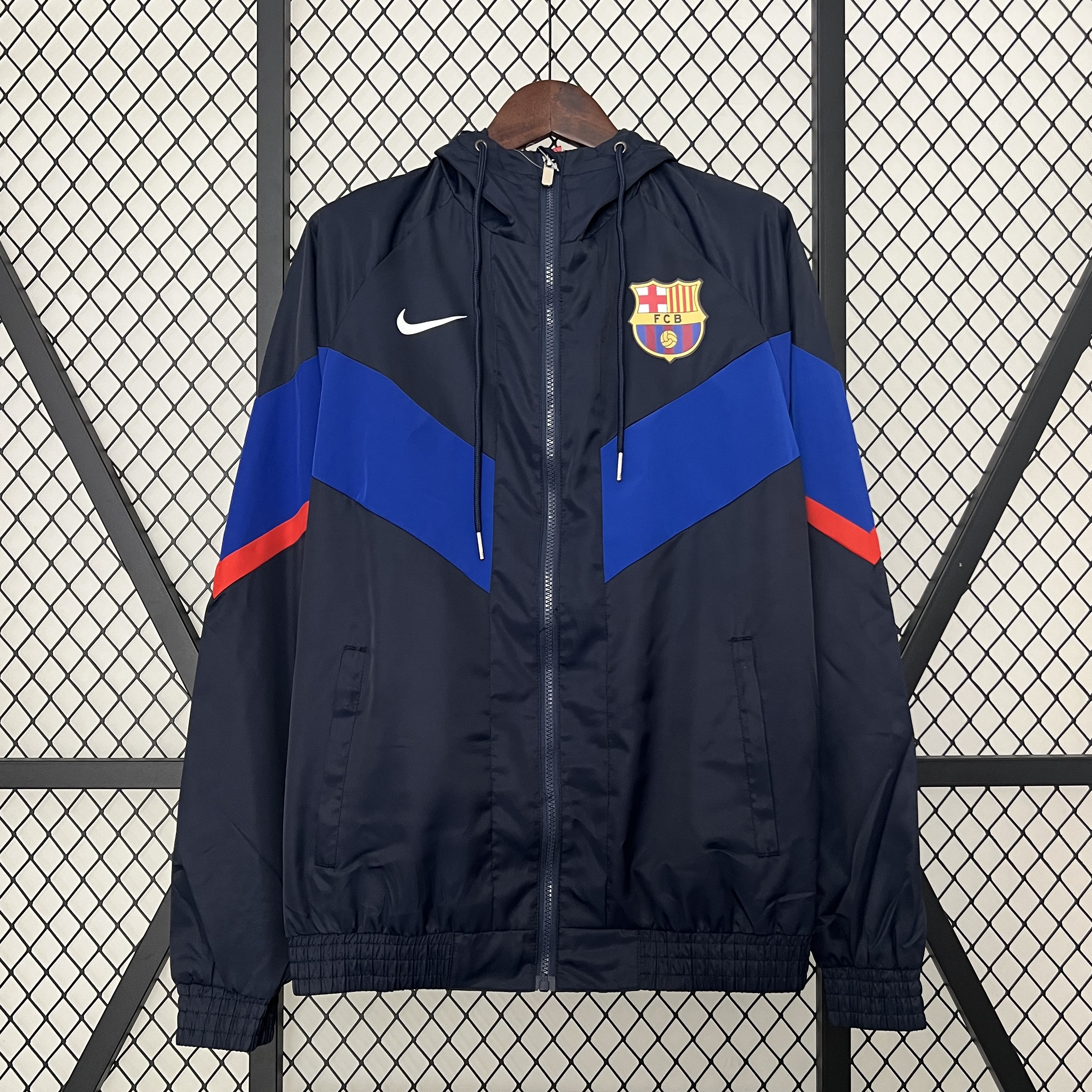 24/25 Barcelona Reversible Windbreaker Football Shirt