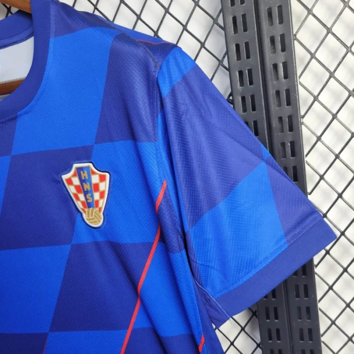 Croatia Away Kit 24/25 Euro Cup 2024 Football Jersey