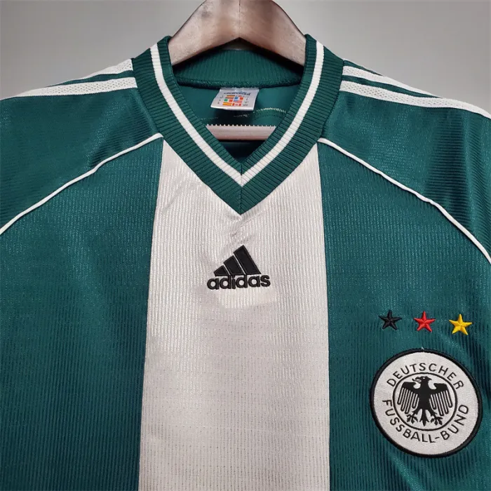 Germany Jersey Away Kit 1998 Retro Football Team Soccer Shirt