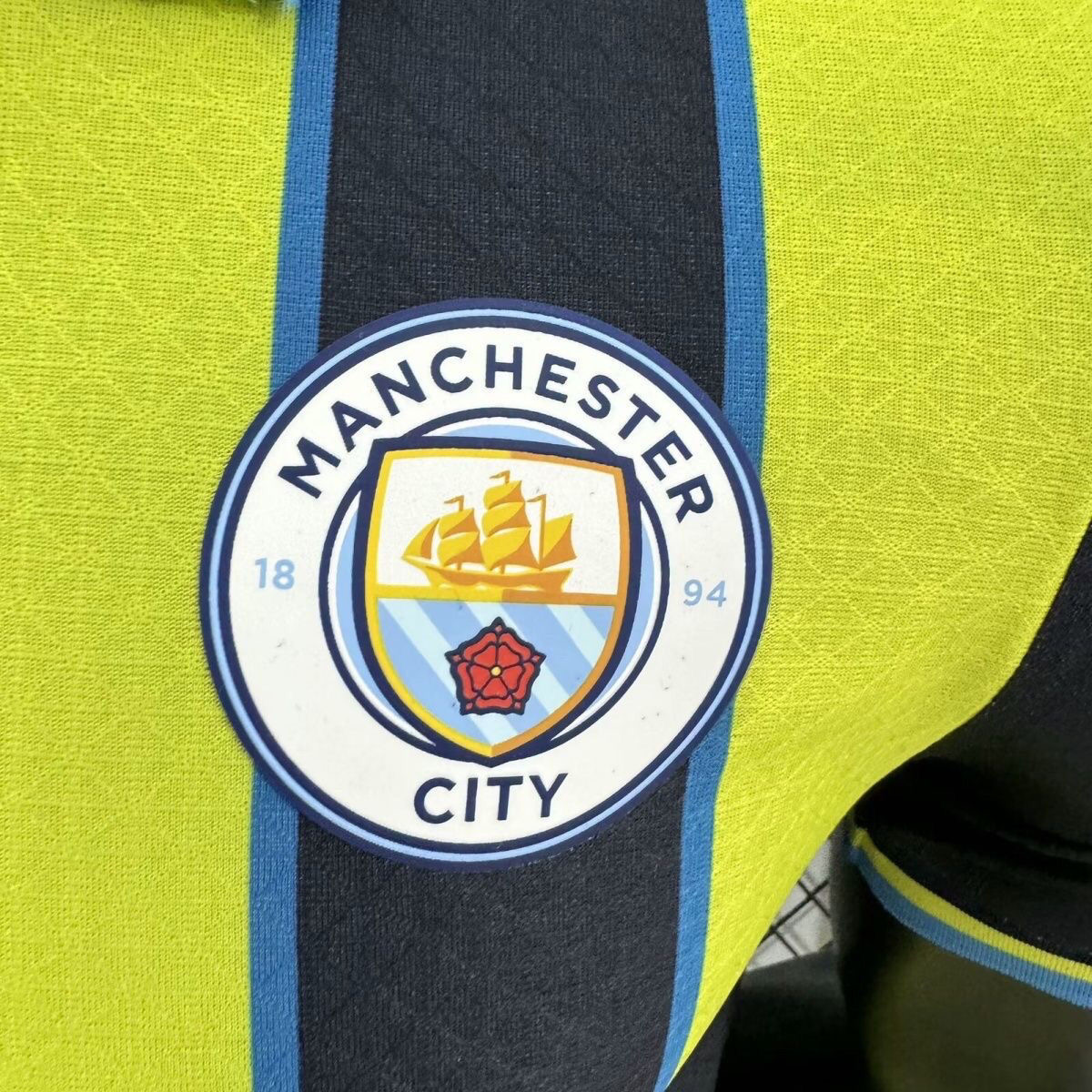 (S-3XL)2024-2025 MCFC Away Player's Edition Shirt 1:1 Thailand Quality