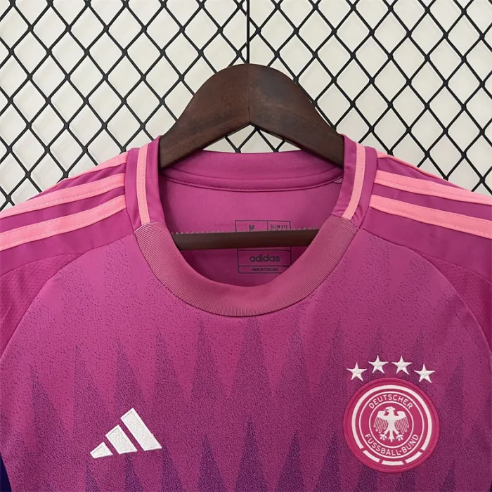 Women Germany Away Kit 24/25 Euro Cup 2024 Football Jersey