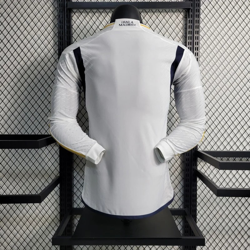 2023/2024 Long Sleeve Player Version Real Madrid Home