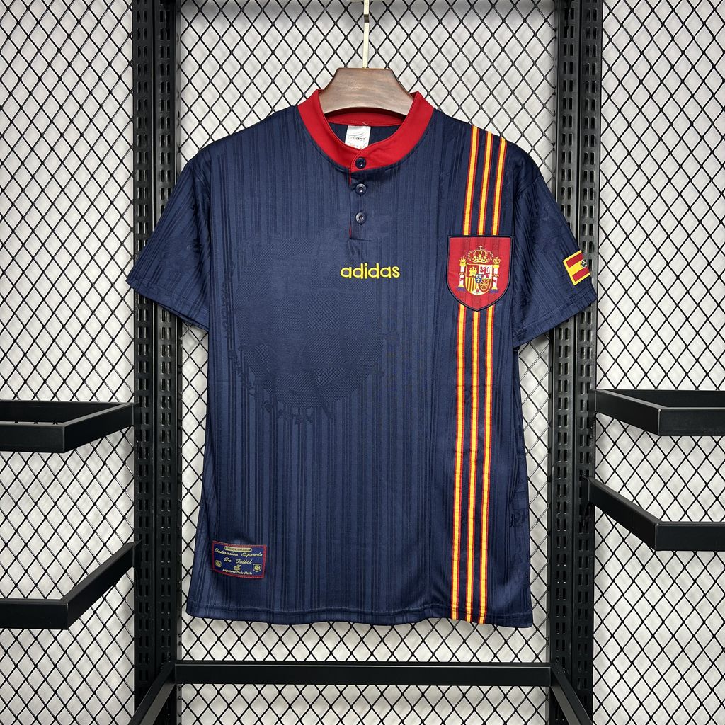 1996 Retro Spain Away Football Shirt 1:1 Thai Quality