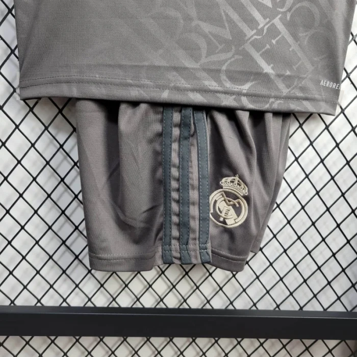 Kids Real Madrid Third Kit 24/25 Football Jersey 1:1 Thai Quality Kids Size