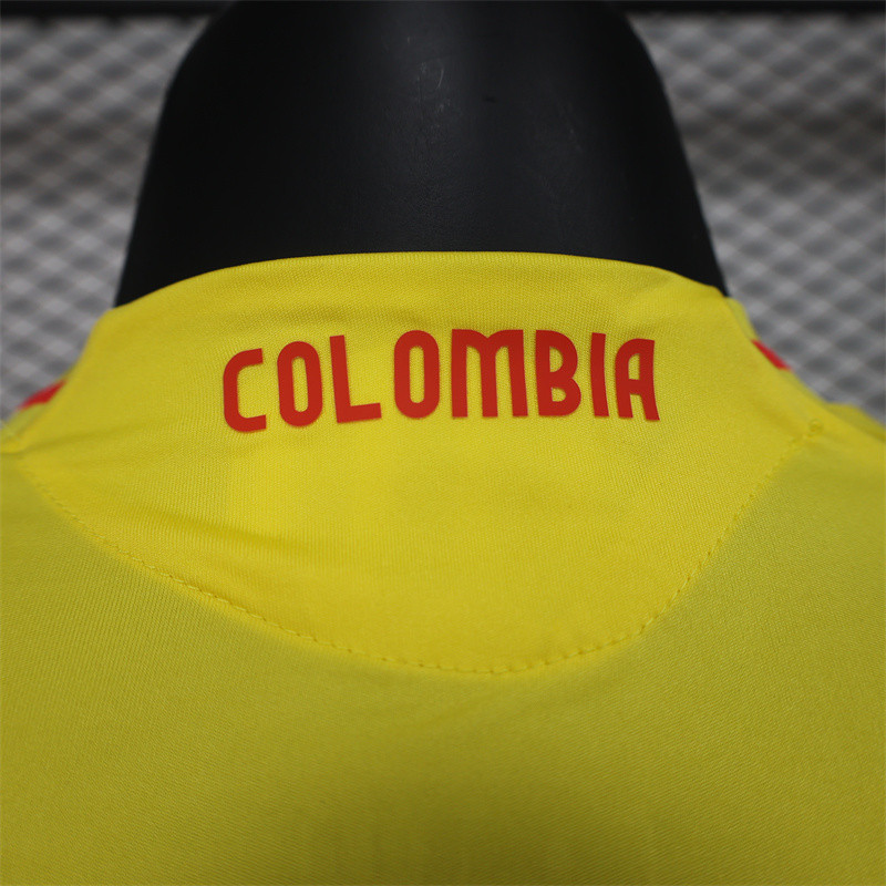 Player Colombia Home Kit 24/25 Copa America 2024 Football Jersey