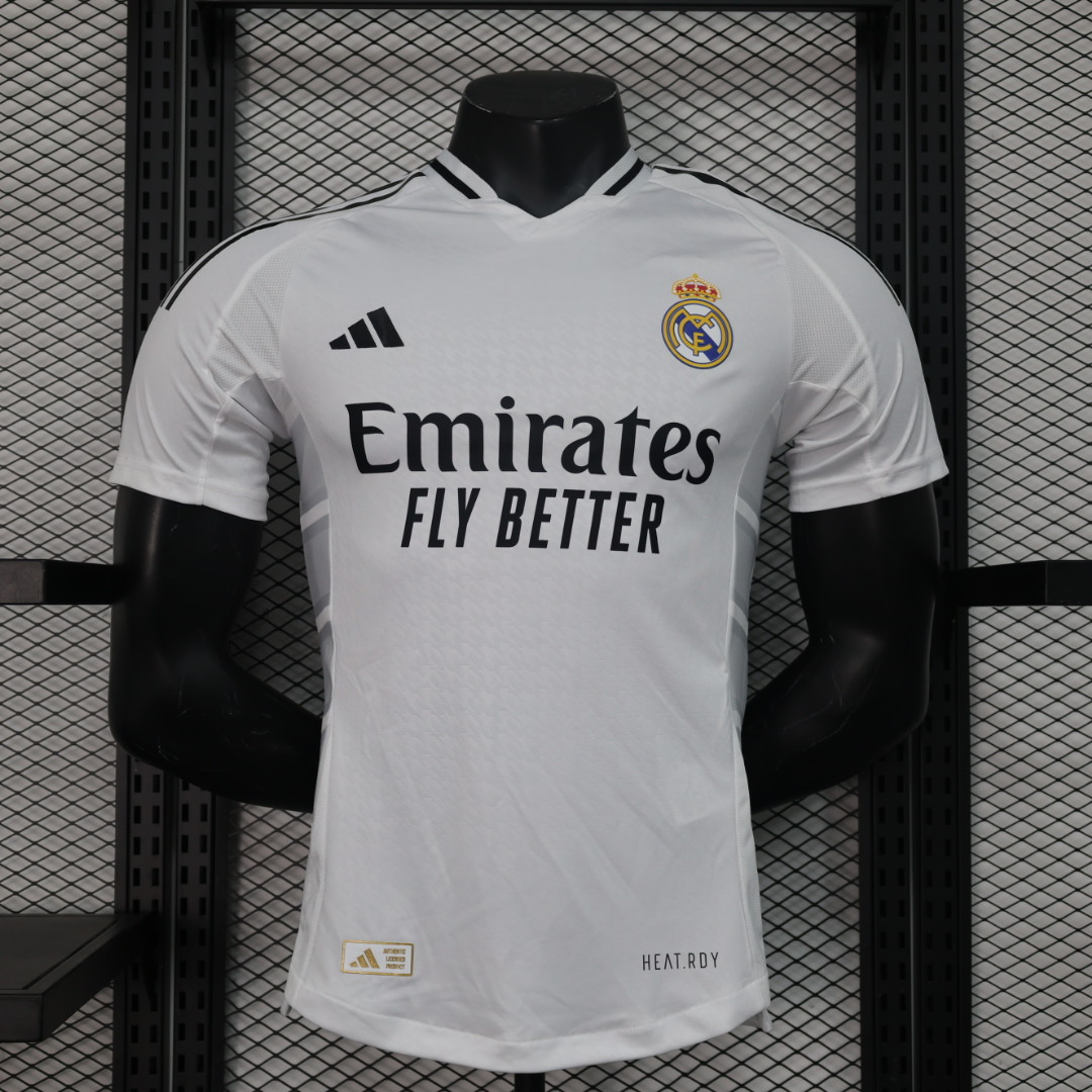 2024/2025 Player Version Real Madrid Home Football Shirt 1:1 Thai Quality