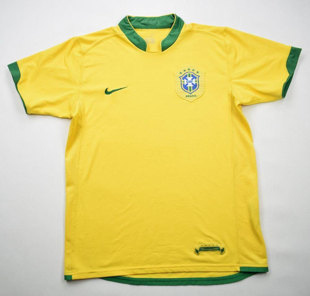 2006 Retro Brazil Soccer Jersey Home