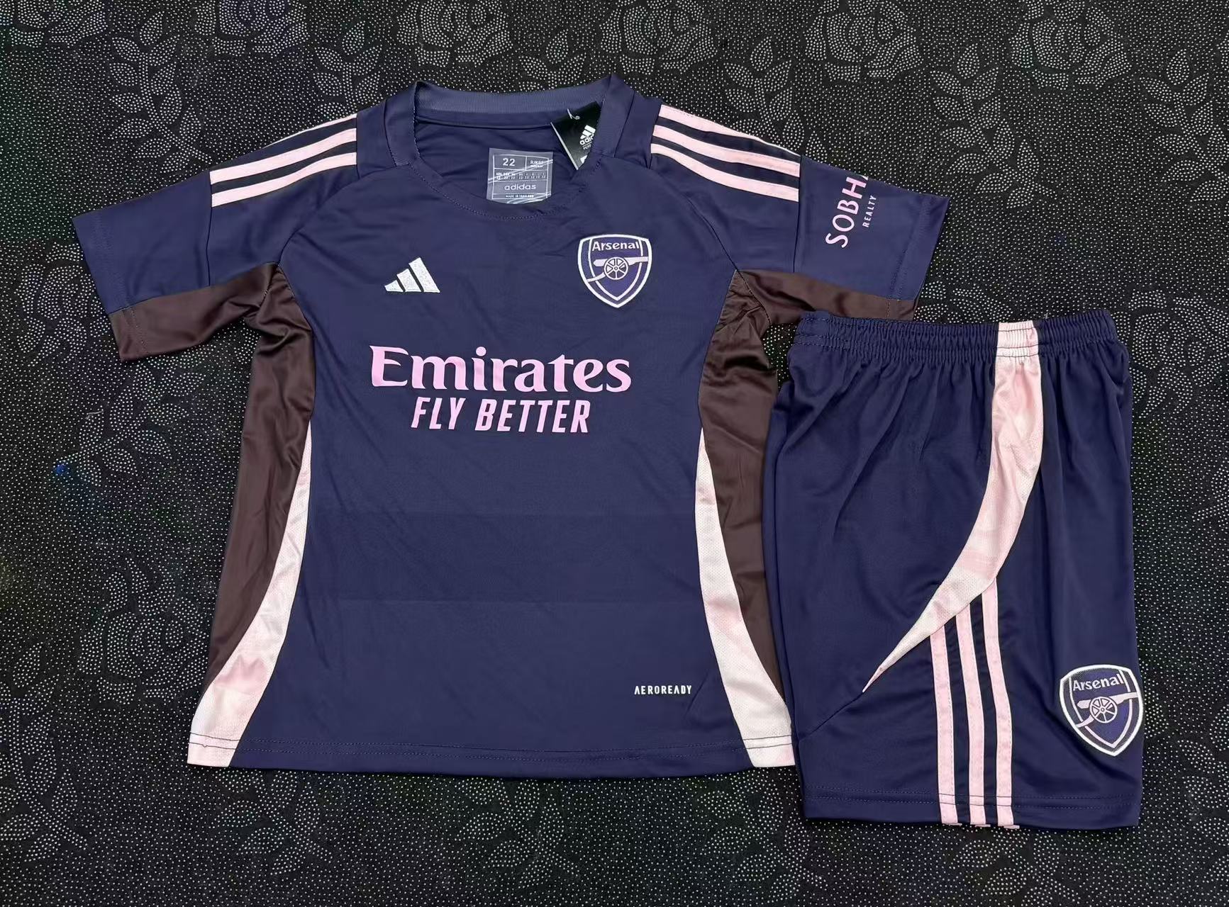 25/26 AFC training uniform Football Jersey 1:1 Thai Quality Kids Size