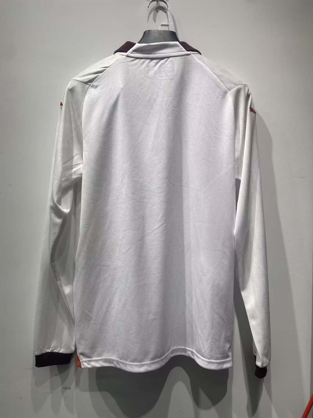 2023/2024 Long Sleeve MCFC Away Football Shirt 1:1 Thai Quality