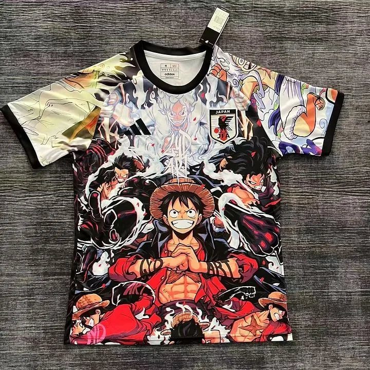 24/25 New Japanese One Piece Luffy Anime Jersey 1:1 Thai Quality