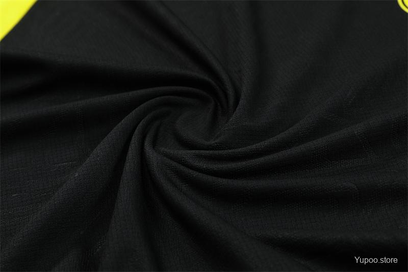 24/25 Borussia Dortmund Black Short Sleeve Jersey+Shorts 1:1 Thai quality