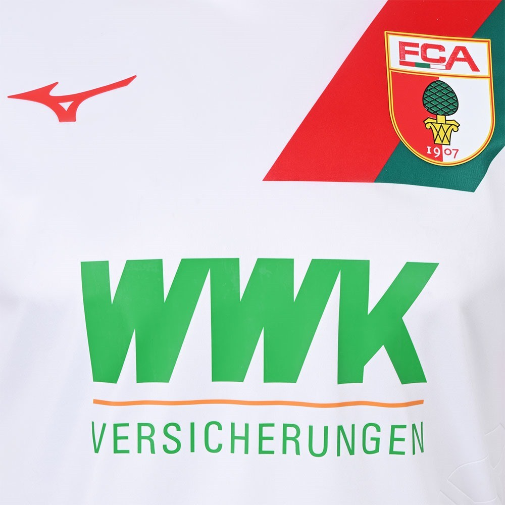 25/26 Augsburg Home Football Jersey 1:1 Thai Quality