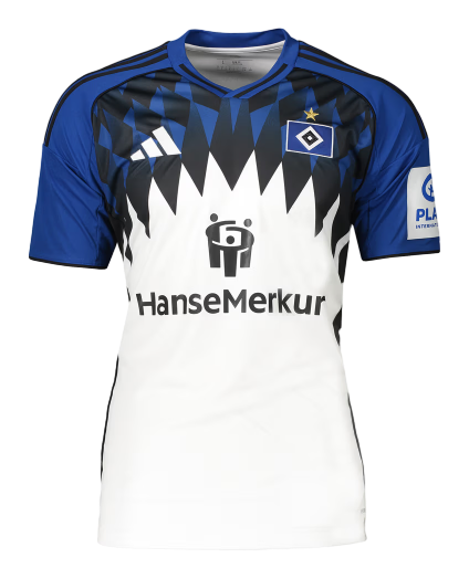 Kids Size 25/26 Hamburger SV Home Kit 1:1 Thai Quality