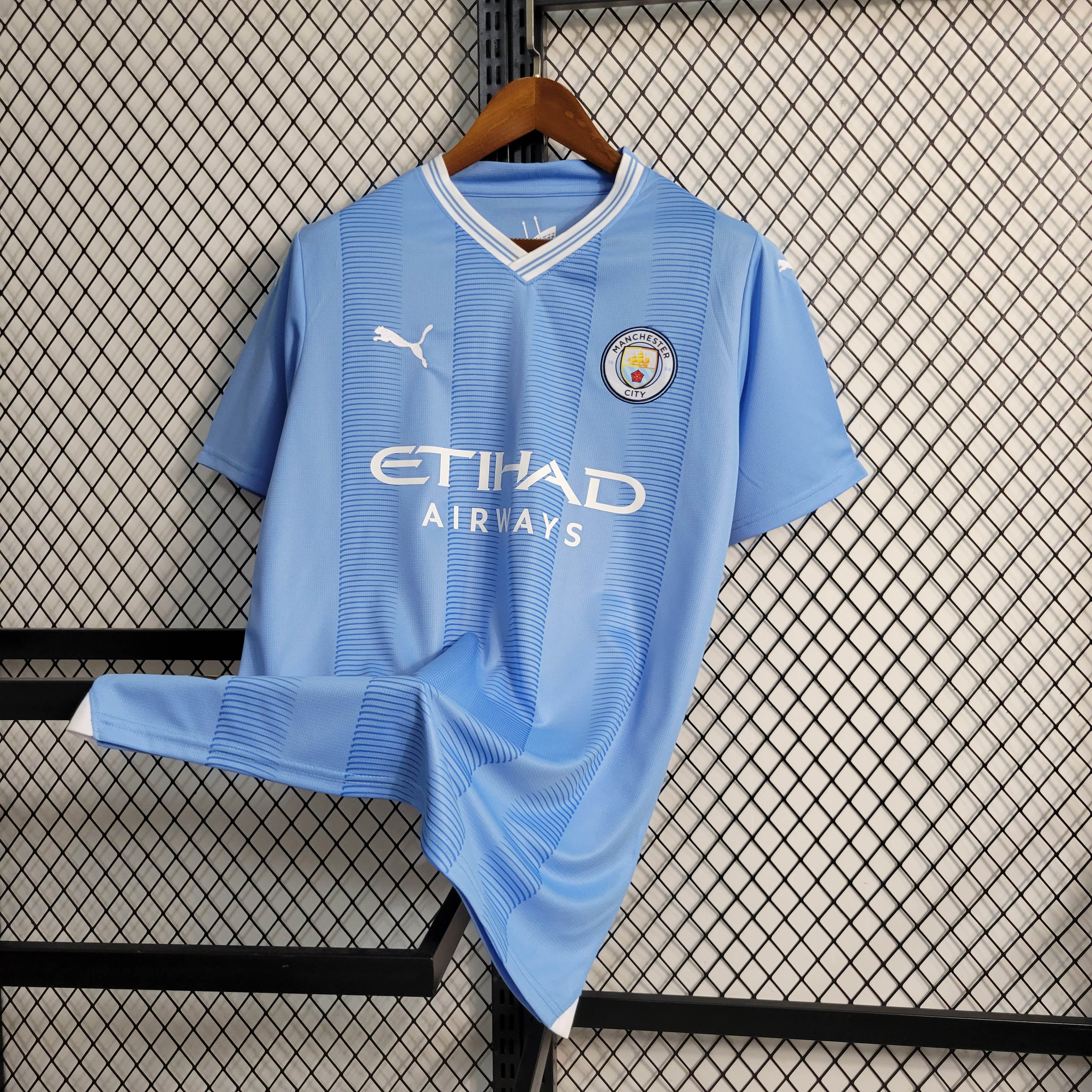 2023/2024 MCFC Home Football Shirt 1:1 Thai Quality