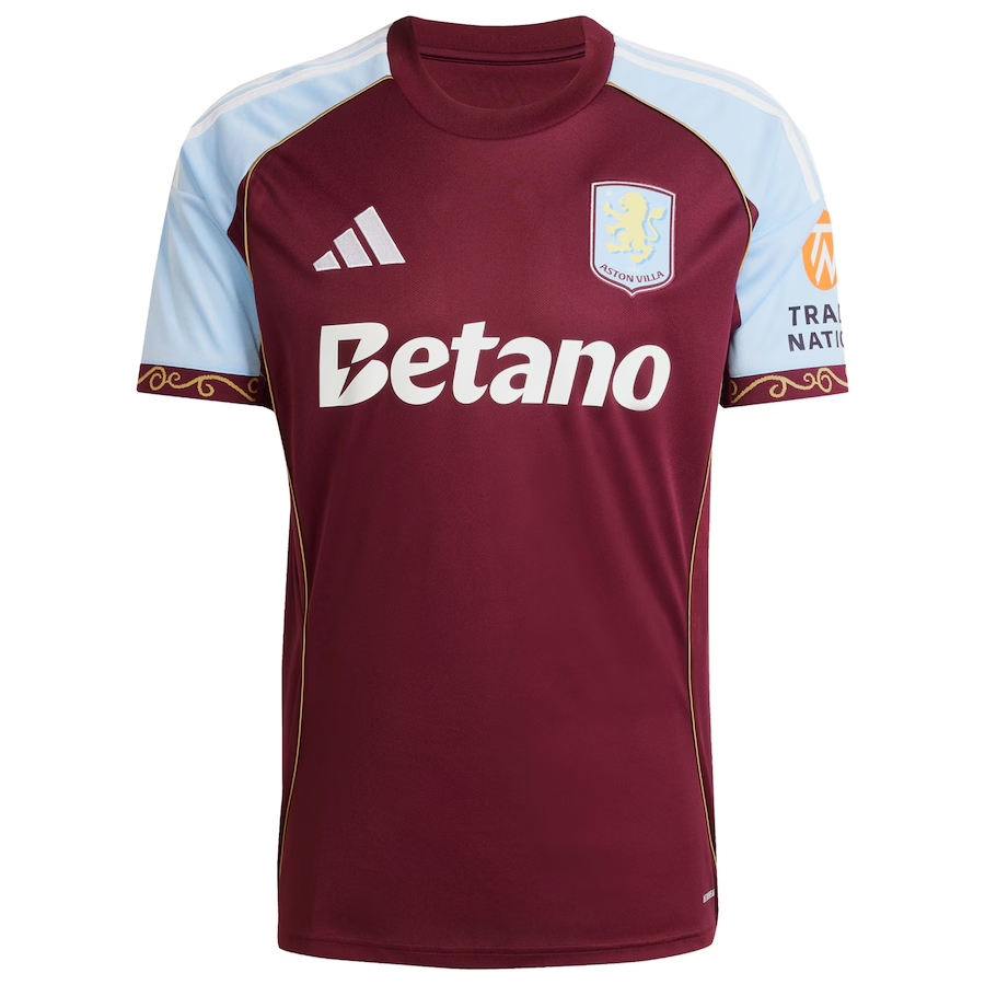25/26 Aston Villa Home Football Jersey 1:1 Thai Quality