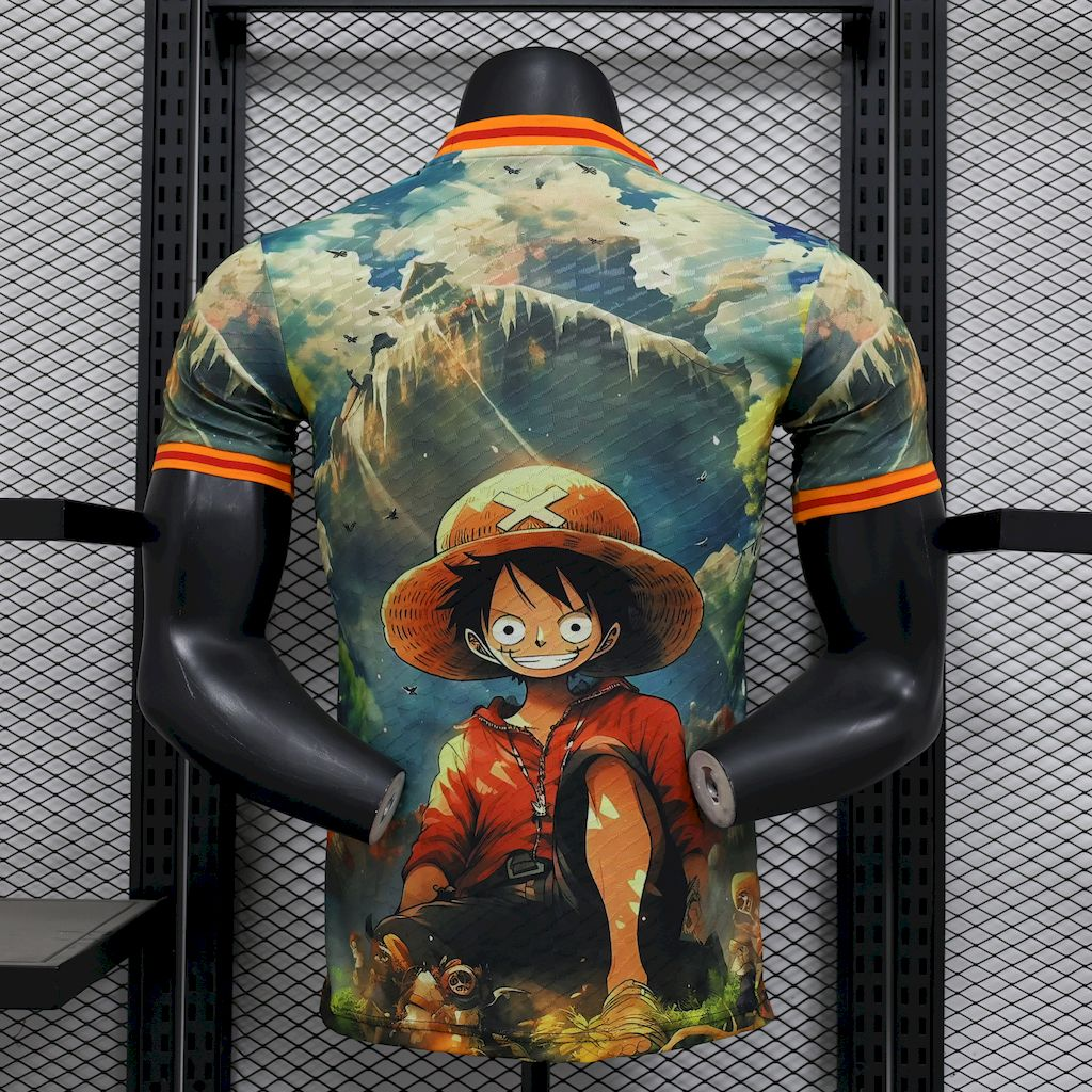 Japan 2025/26 One Piece-Monkey D. Luffy Jersey Player Version 1:1 Thai Quality