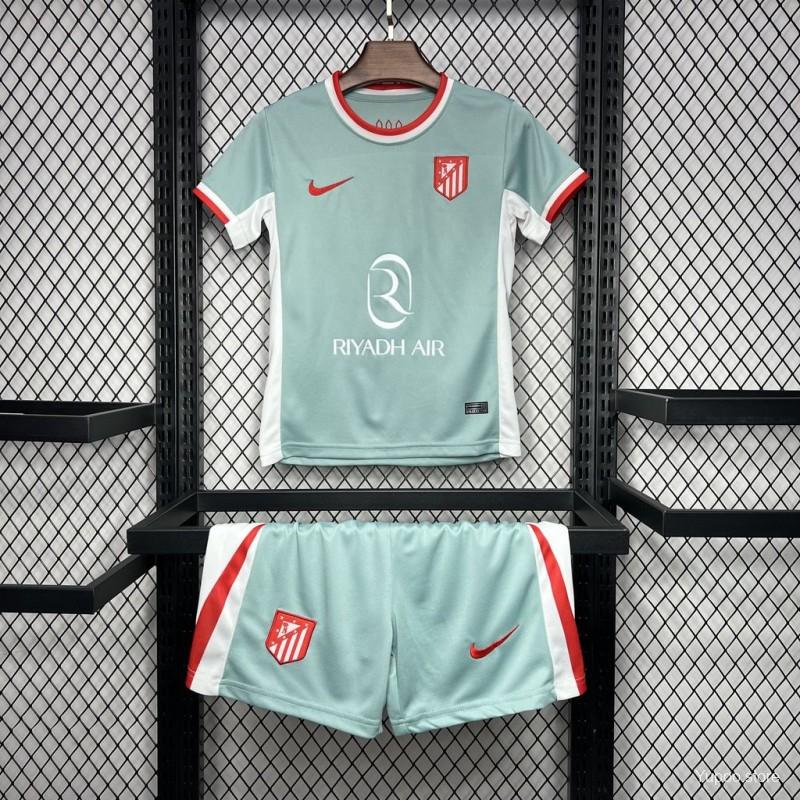24/25 Kids Atletico Madrid Away Jersey 1:1 Thai Quality Kids Size