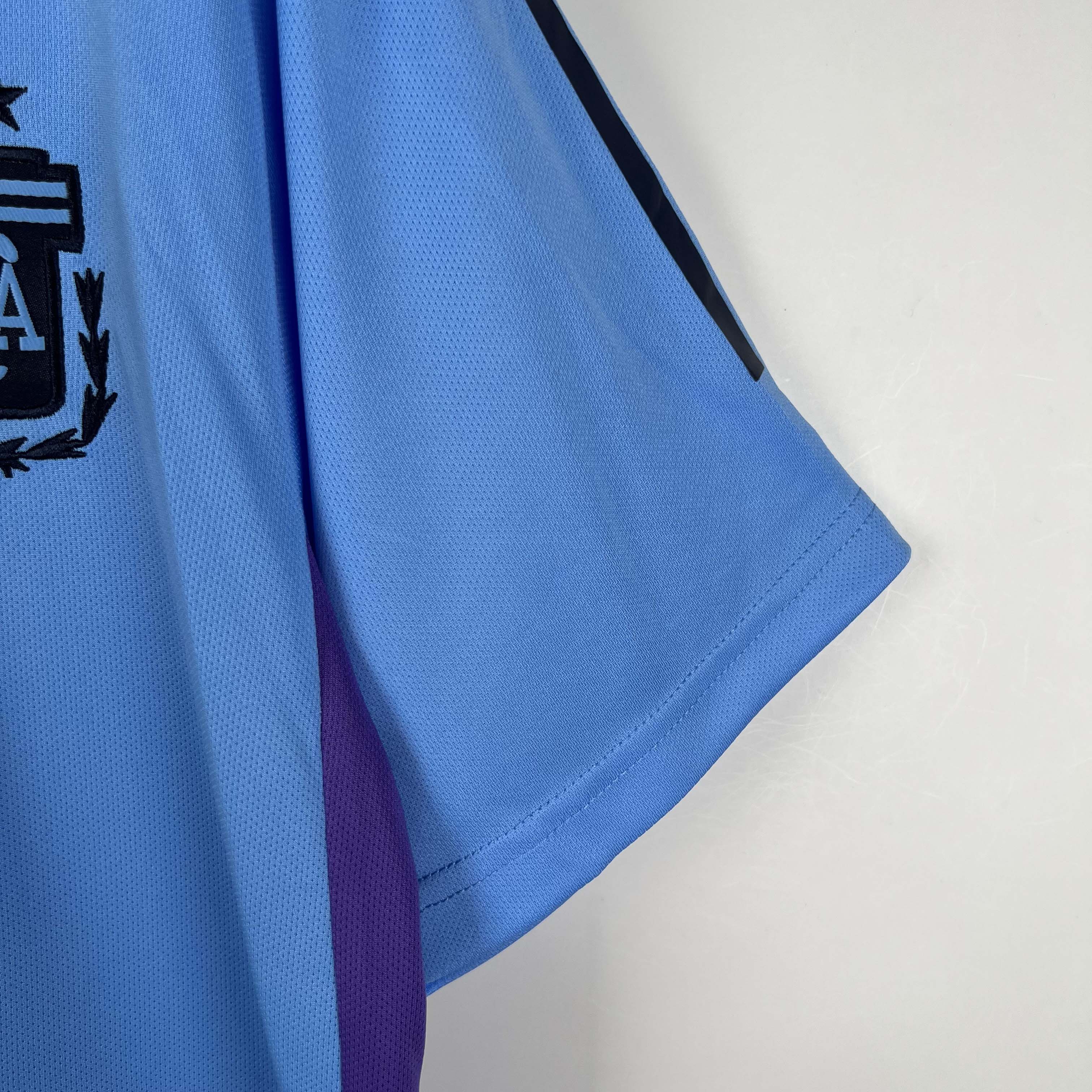 2023 Argentina National Team Training Suit Blue Jersey