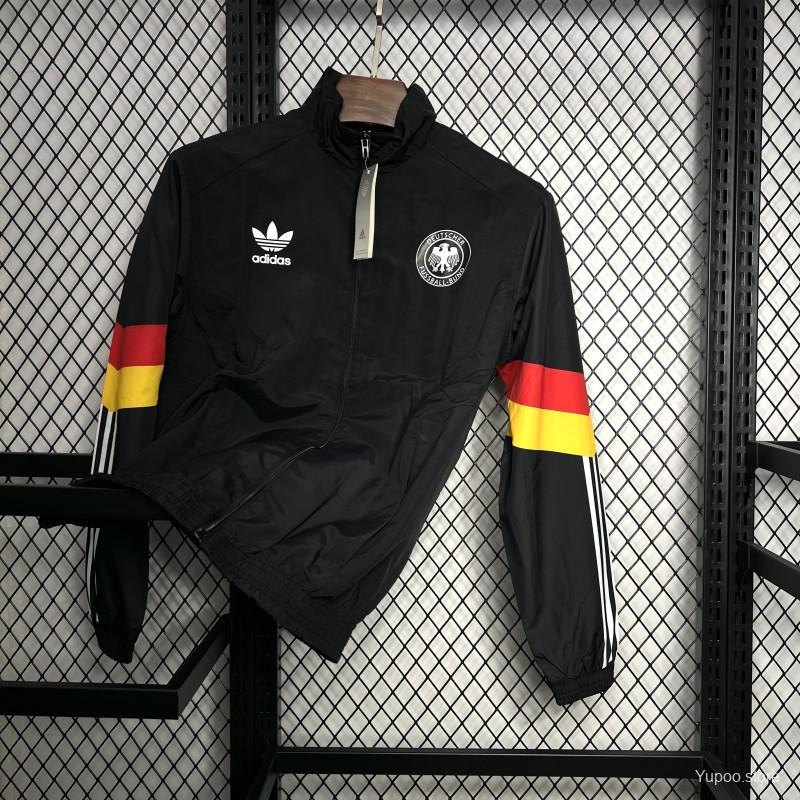 2024 Germany Black Windbreaker 1:1 Thai quality