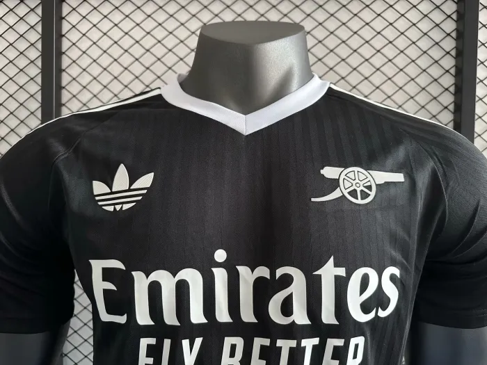 Player Version Arsenal Black Kit 24/25 Football Jersey 1:1 Thai quality
