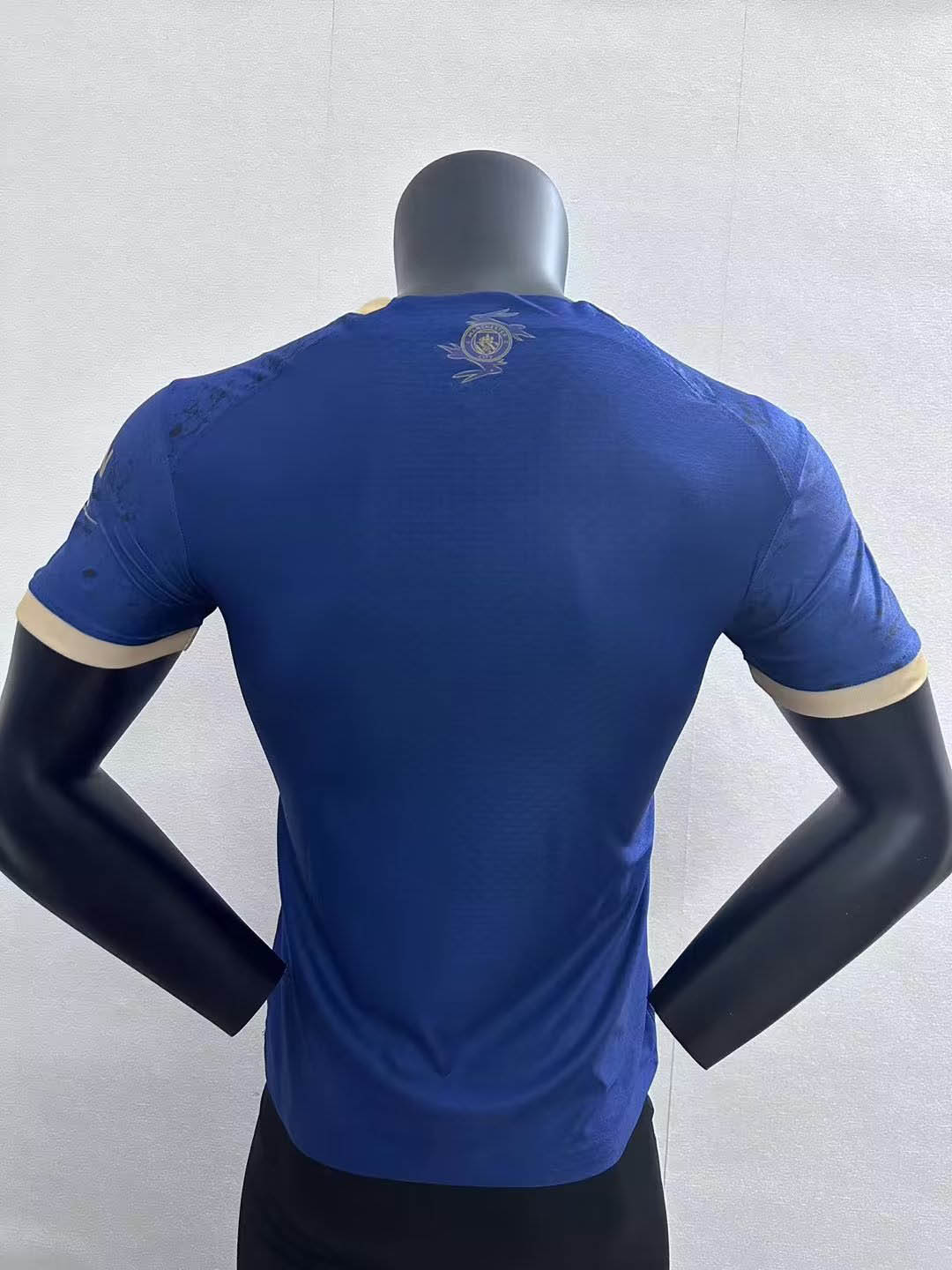 2023 Player Version MCFC Chinese New Year Commemorative Edition Blue Football Shirt 1:1 Thai Quality