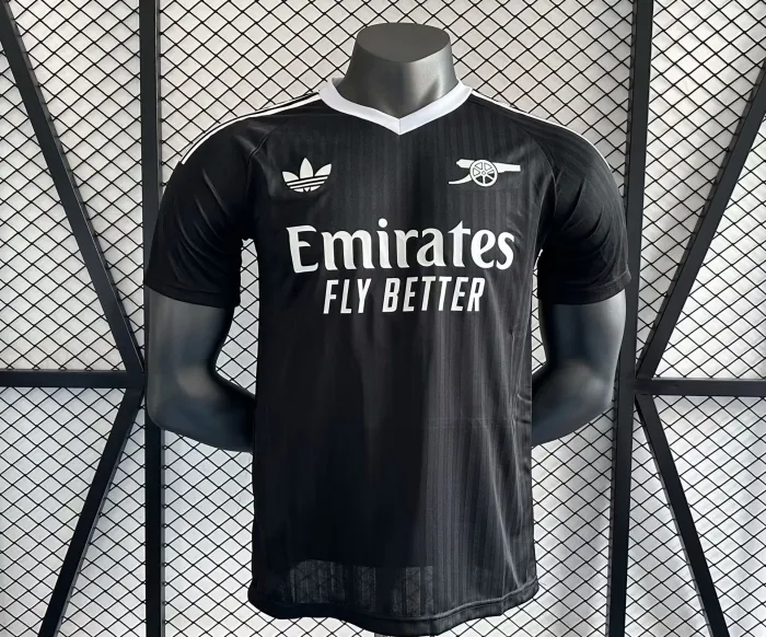 Player Version Arsenal Black Kit 24/25 Football Jersey 1:1 Thai quality