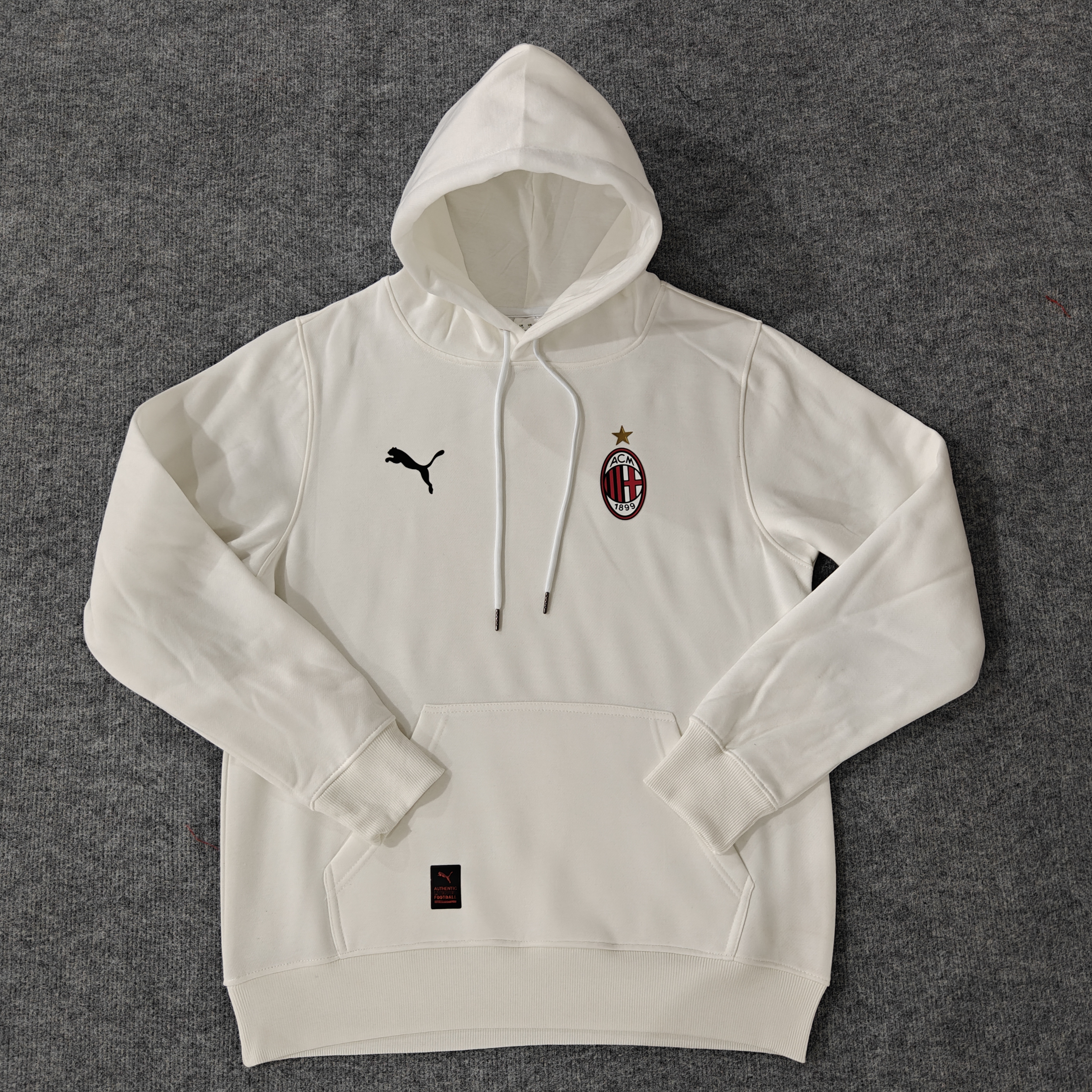 24/25 AC Milan players white hoodie1:1 Thai quality