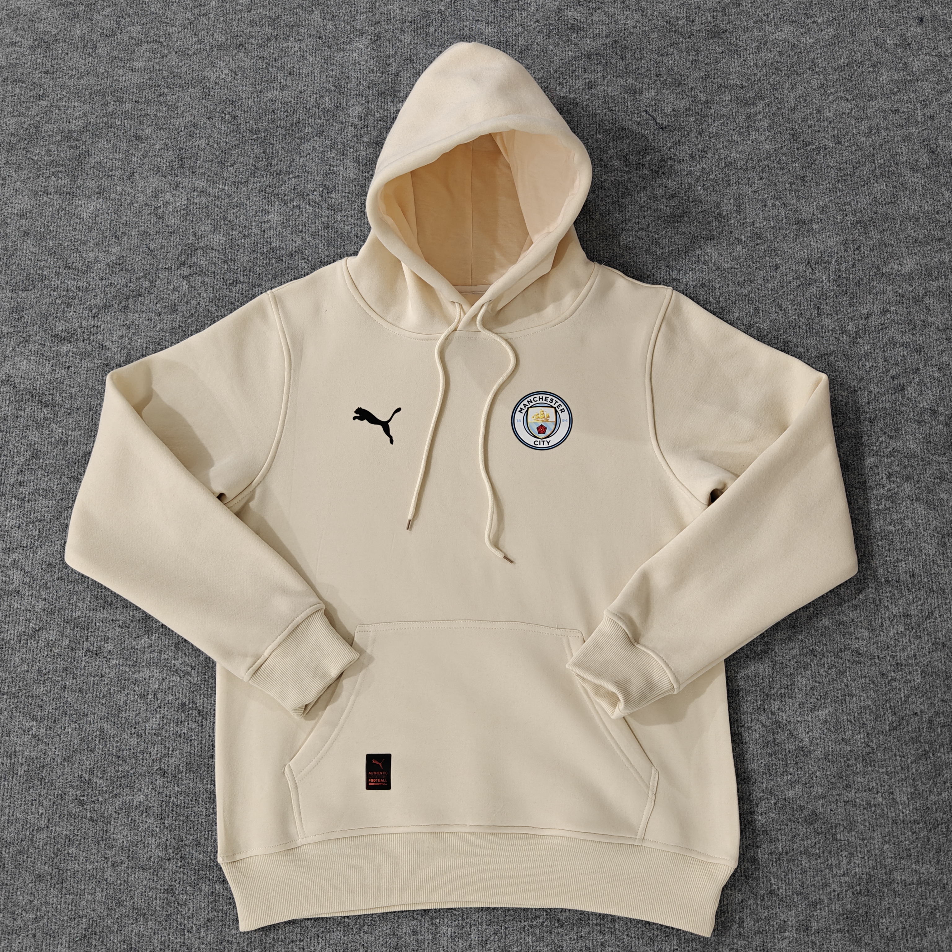 24/25 Manchester City player apricot hoodie 1:1 Thai quality