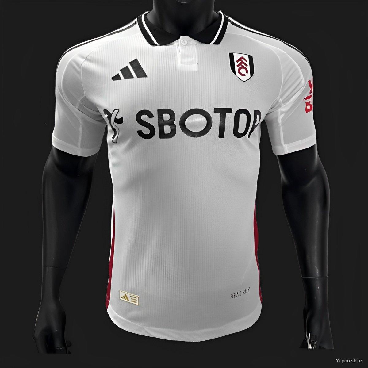 Player Version 24/25 Fulham Home Jersey 1:1 Thai Quality