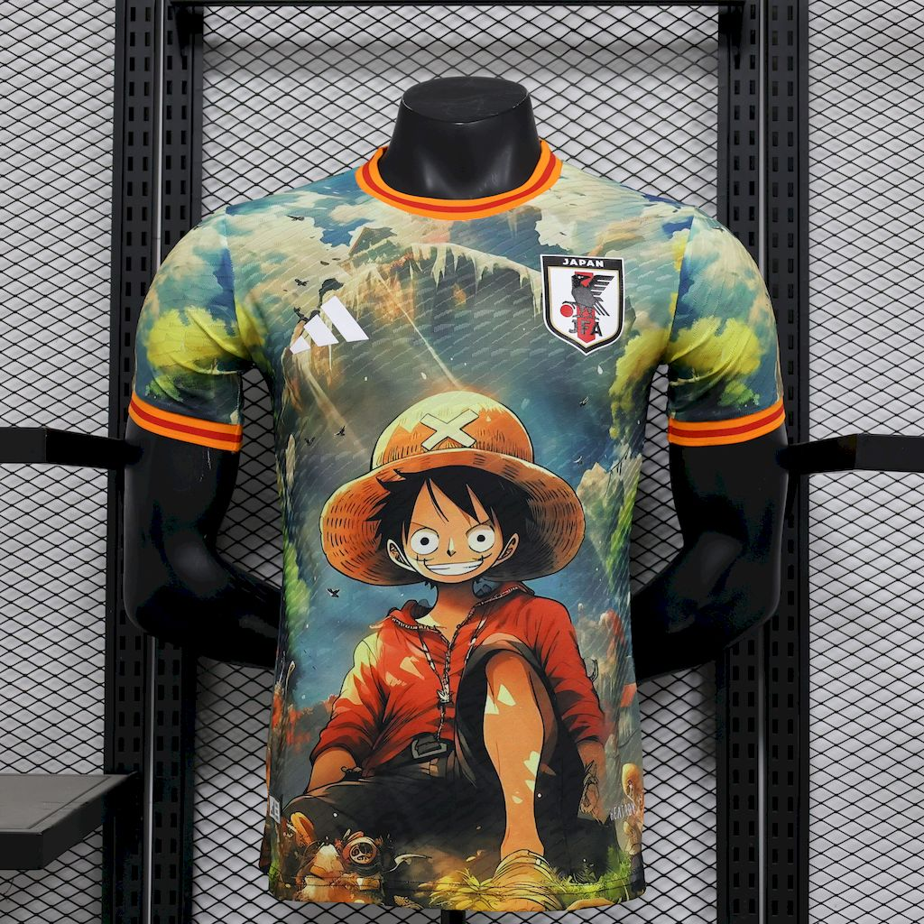 Japan 2025/26 One Piece-Monkey D. Luffy Jersey Player Version 1:1 Thai Quality