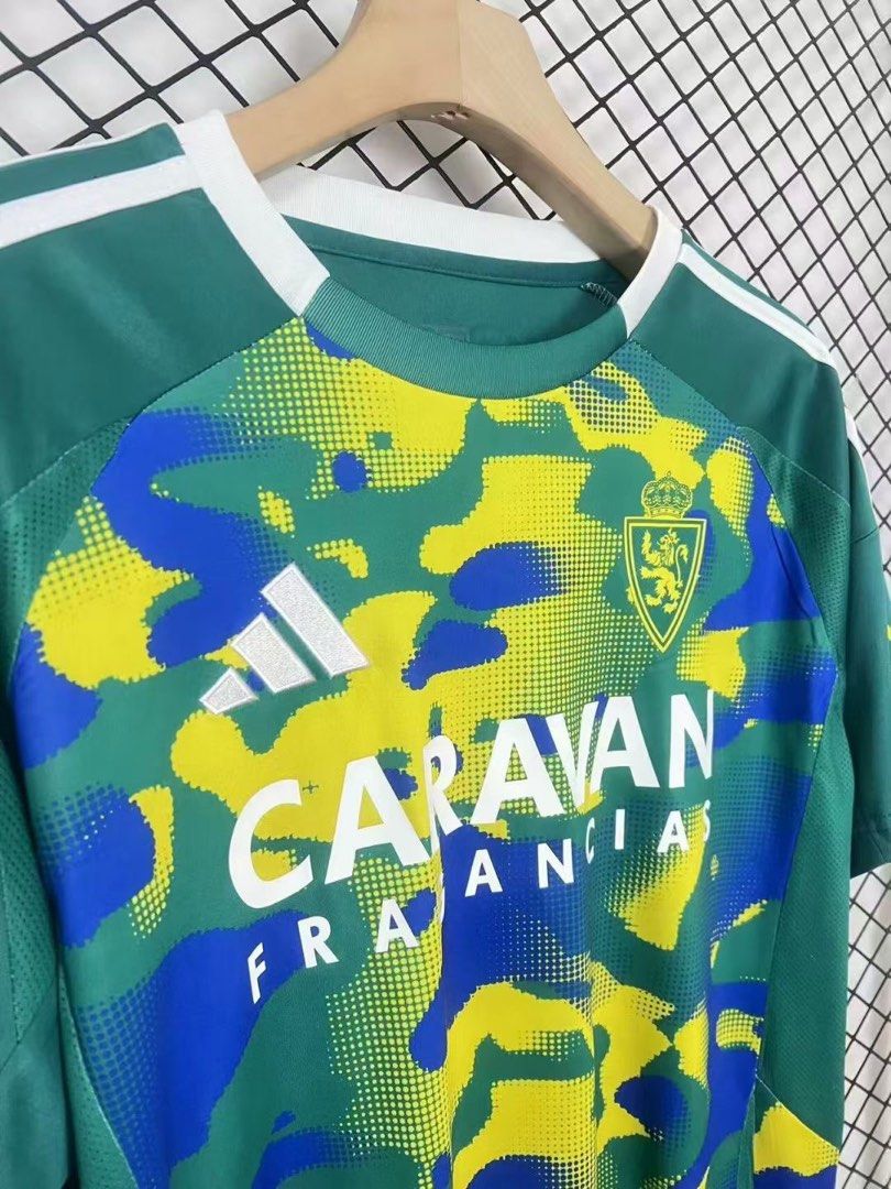 24/25 Real Zaragoza Fourth Football Jersey 1:1 Thai Quality