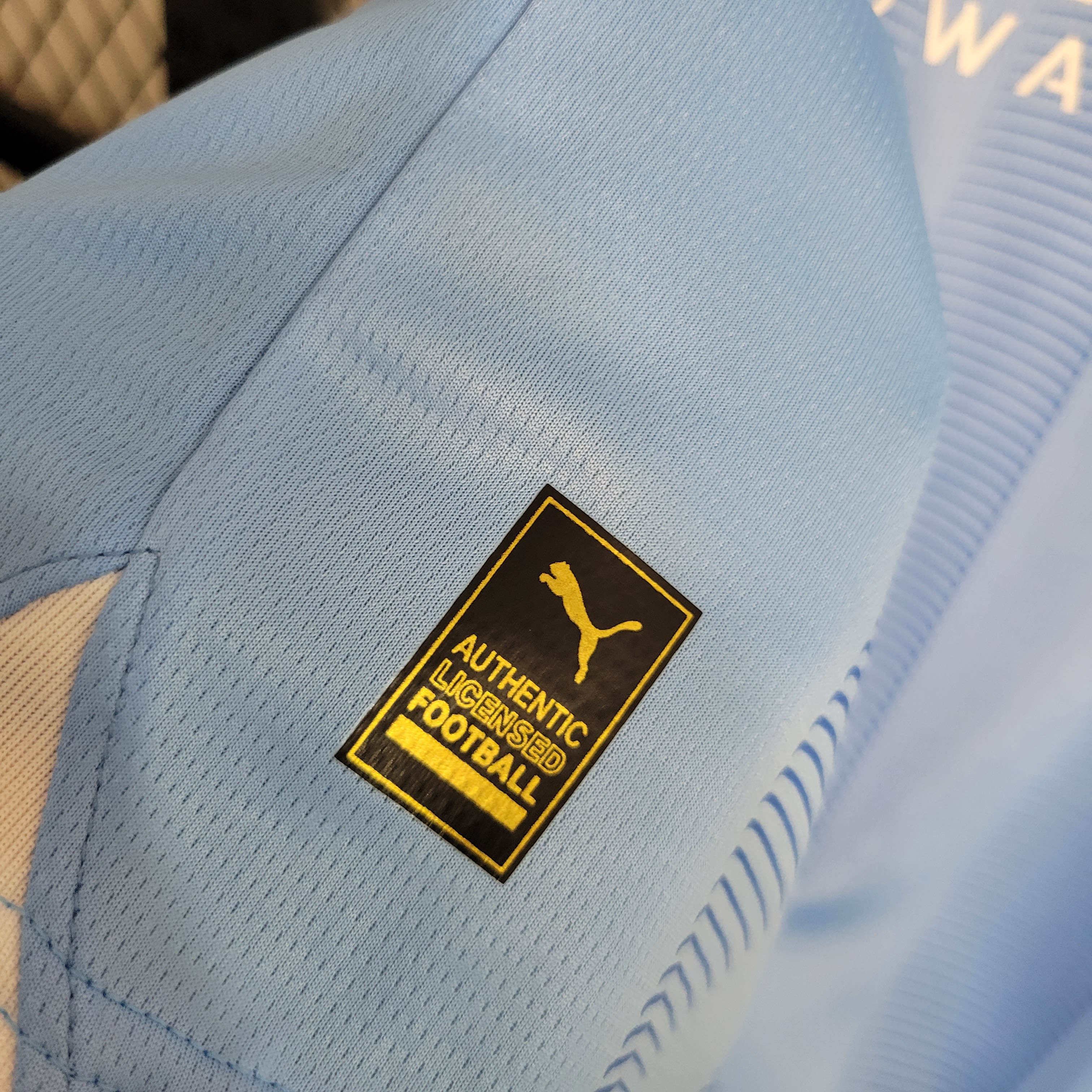 2023/2024 MCFC Home Football Shirt 1:1 Thai Quality Kids Size