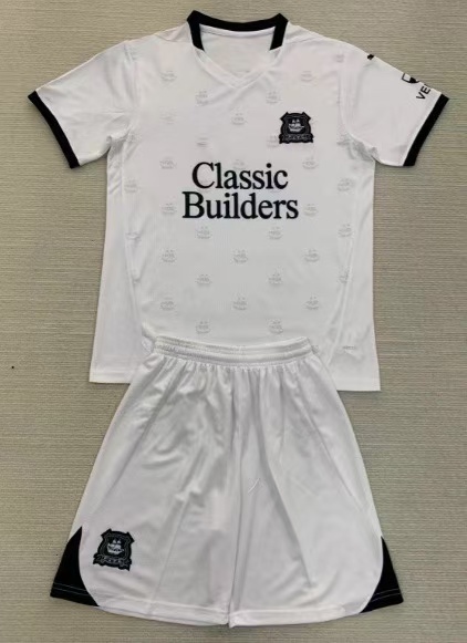 24/25 Plymouth Argyle Away Football Shirt Kids Sizet 1:1 Thai Quality