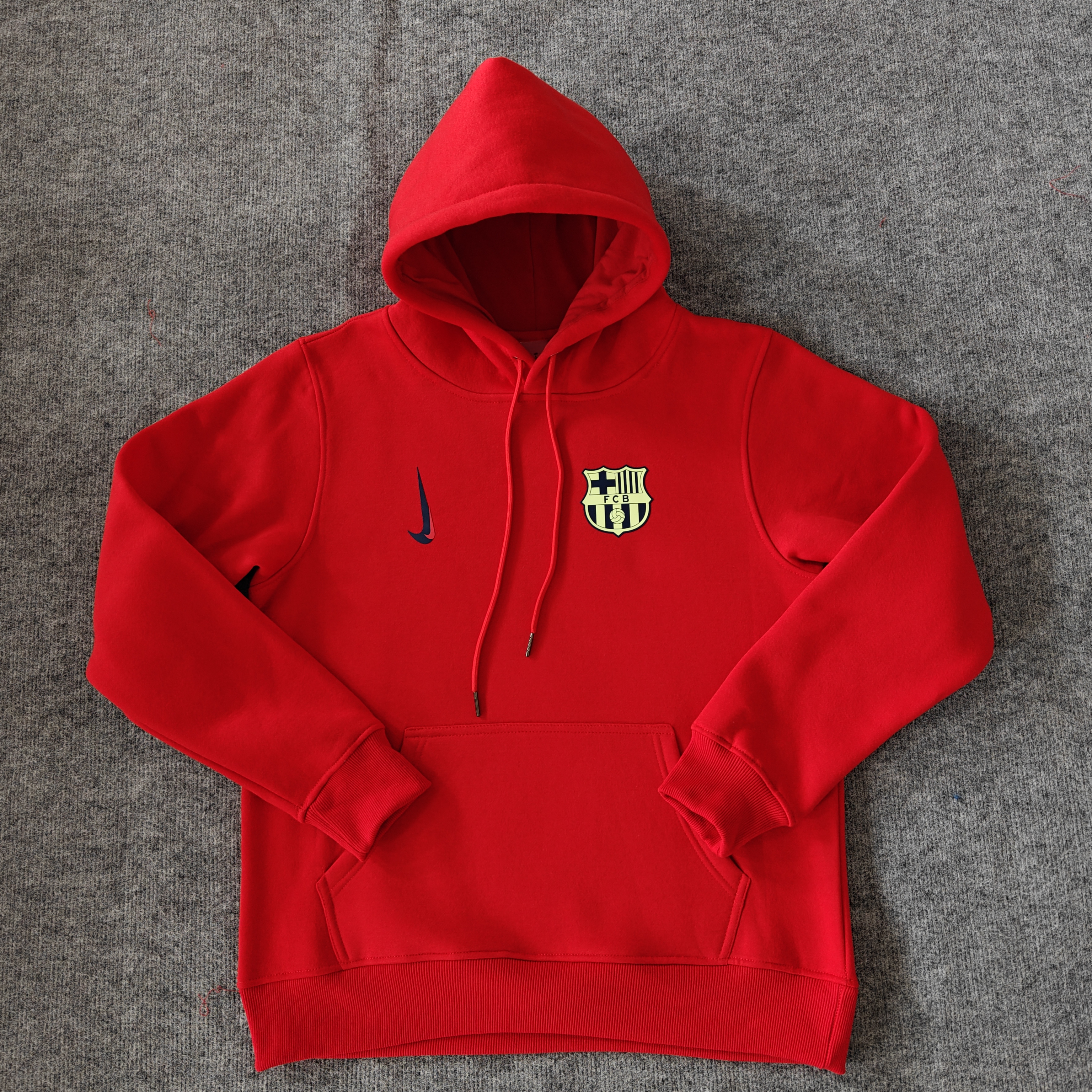 24/25 Barcelona away players red hoodie 1:1 Thai quality