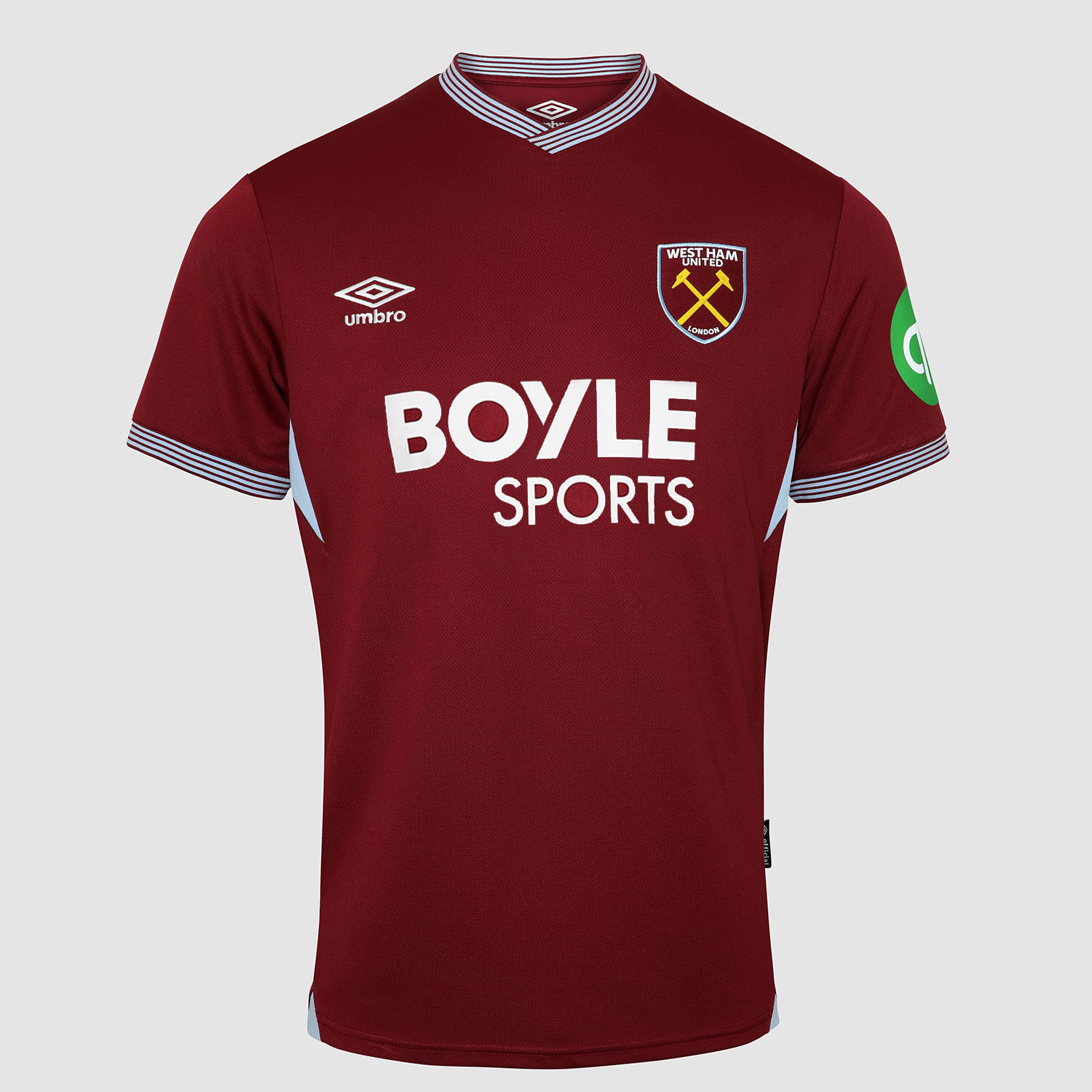 25/26 West Ham United Home  Football Jersey 1:1 Thai Quality
