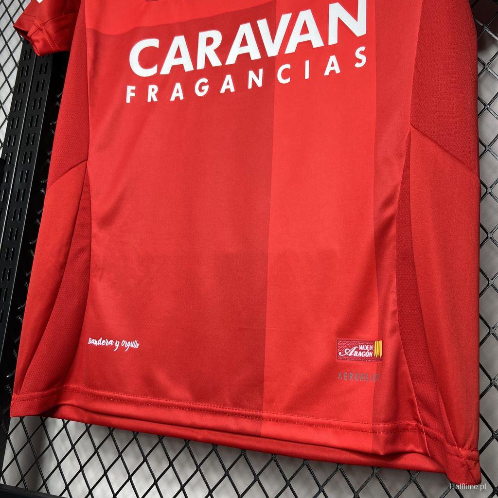 24/25 Real Zaragoza Away Football Jersey 1:1 Thai Quality