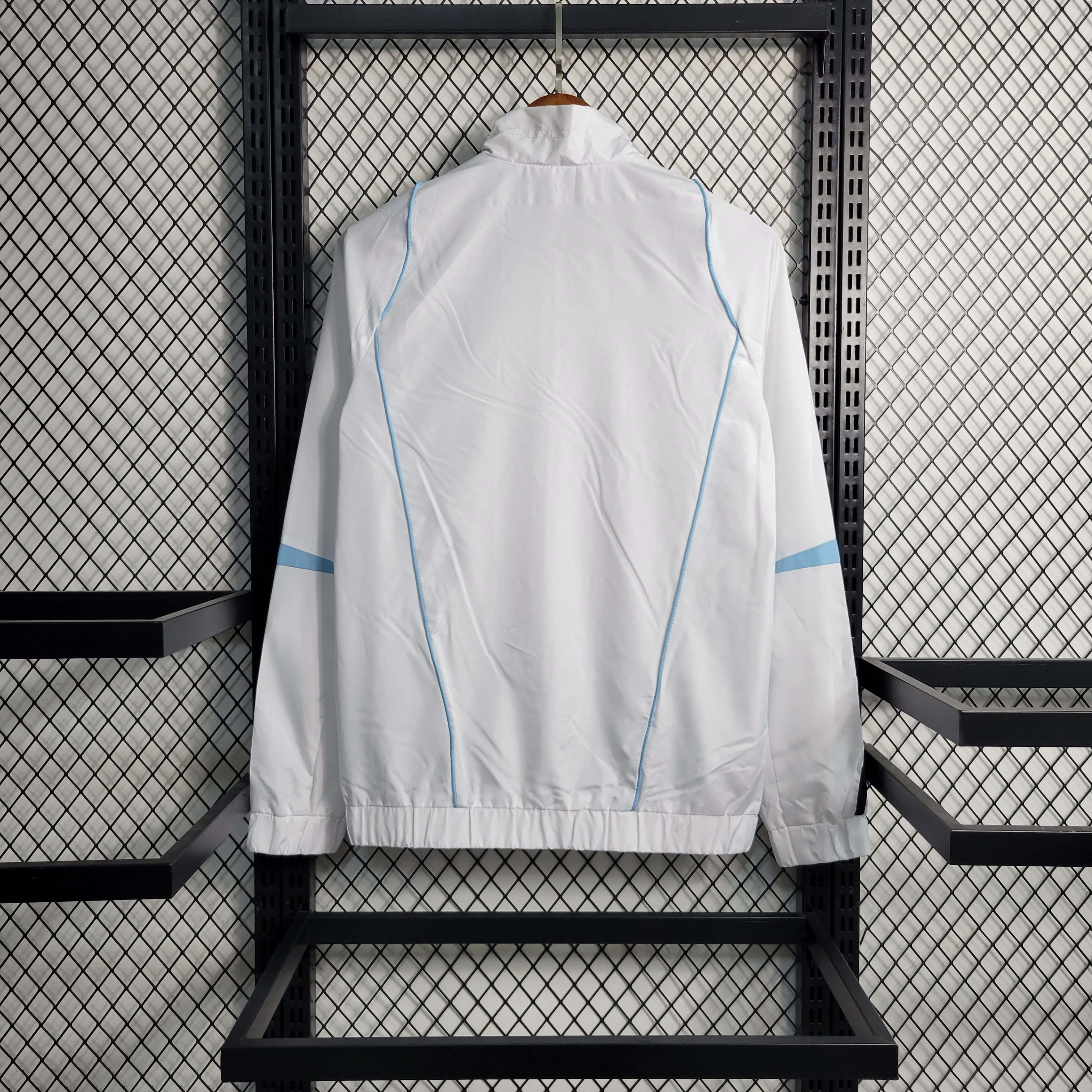 2023 Man Utd Soccer Jersey Windbreaker white