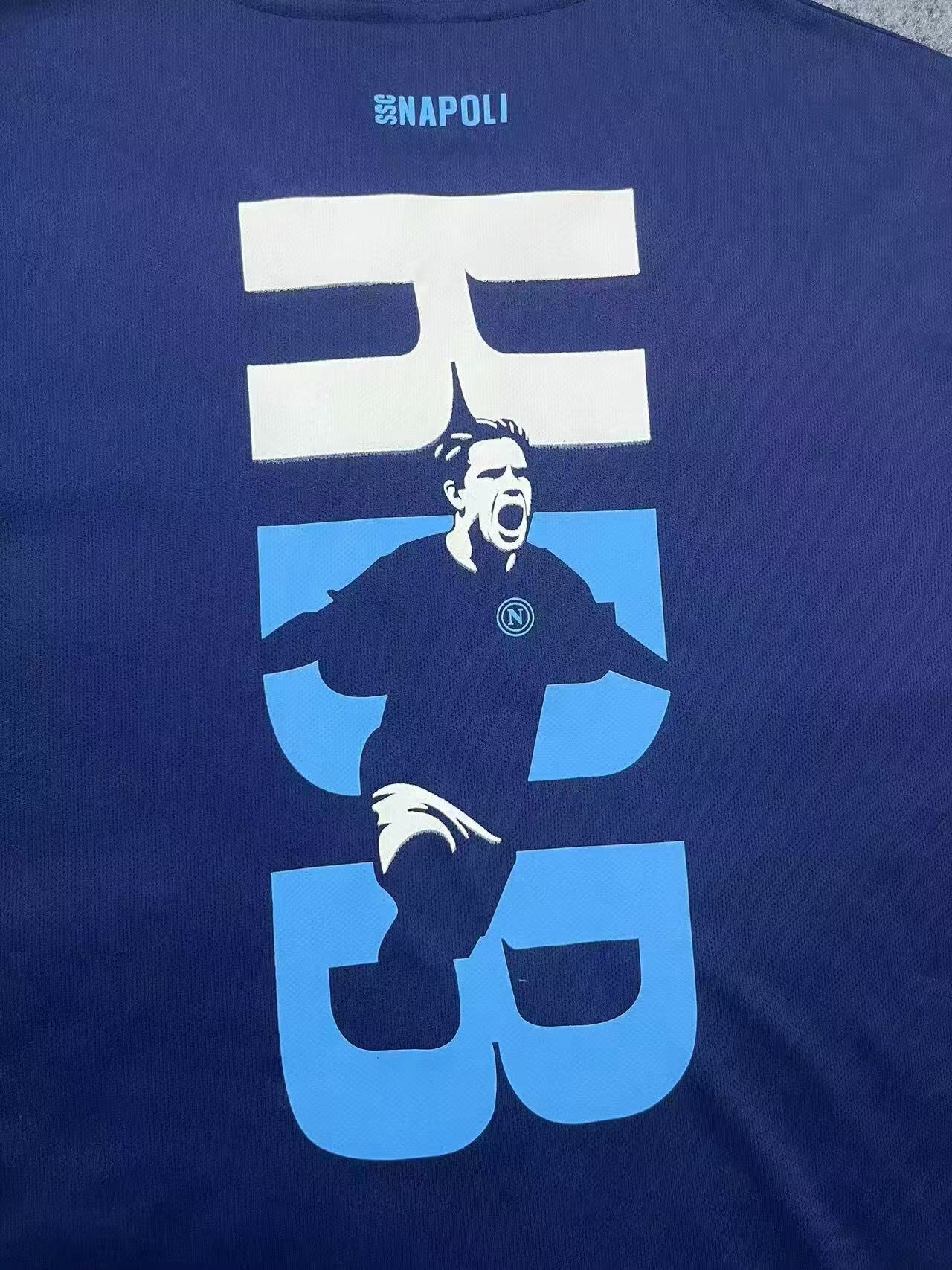 (S-4XL)25/26 SSC Napoli T-Shirt