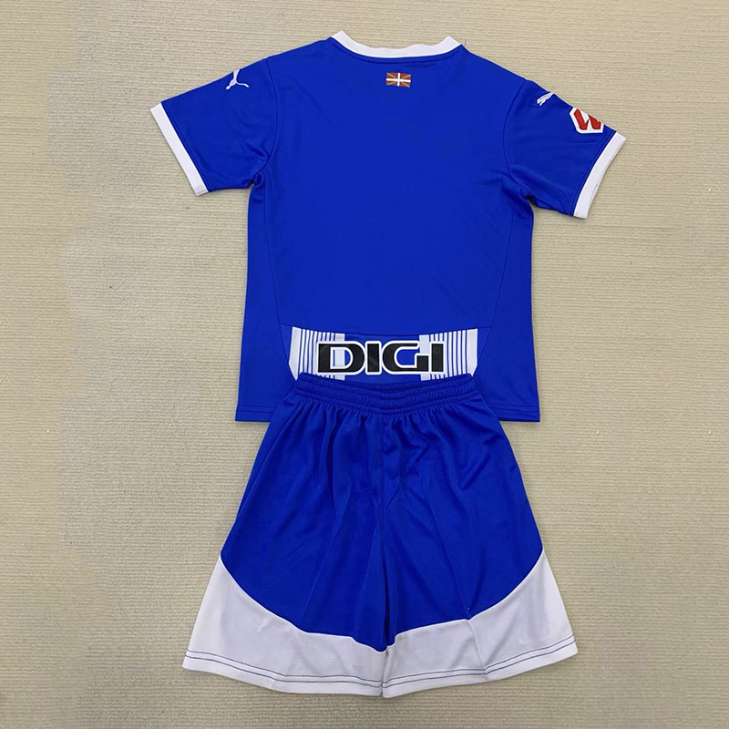 24/25 Alaves Home Football Jersey + Shorts 1:1 Thai Quality