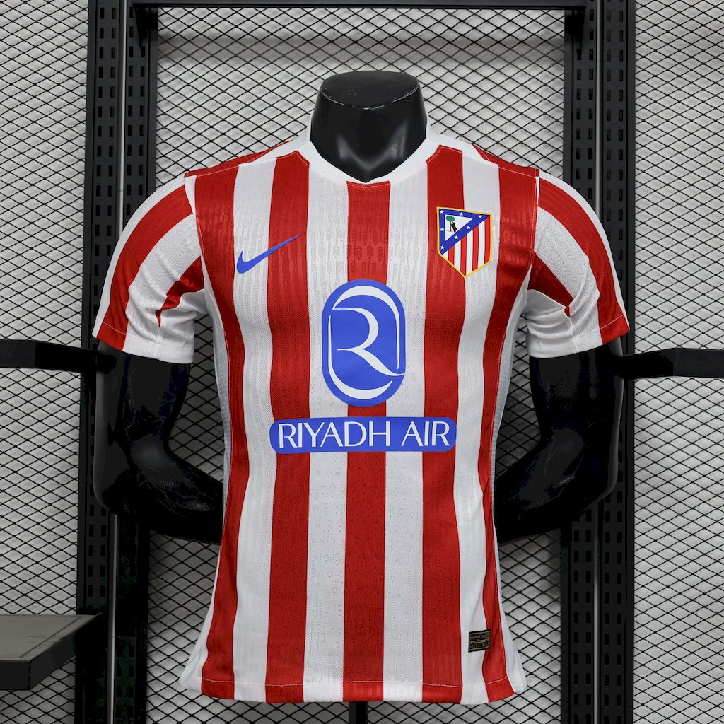 25/26 Atletico Madrid Home Soccer Jersey 1:1 Thai Quality