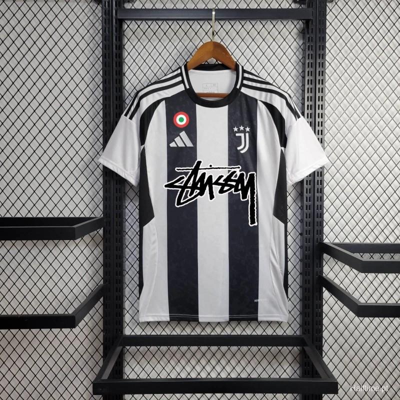 (With advertising)24/25 Juventus x SSY Home Jersey 1:1 Thai quality