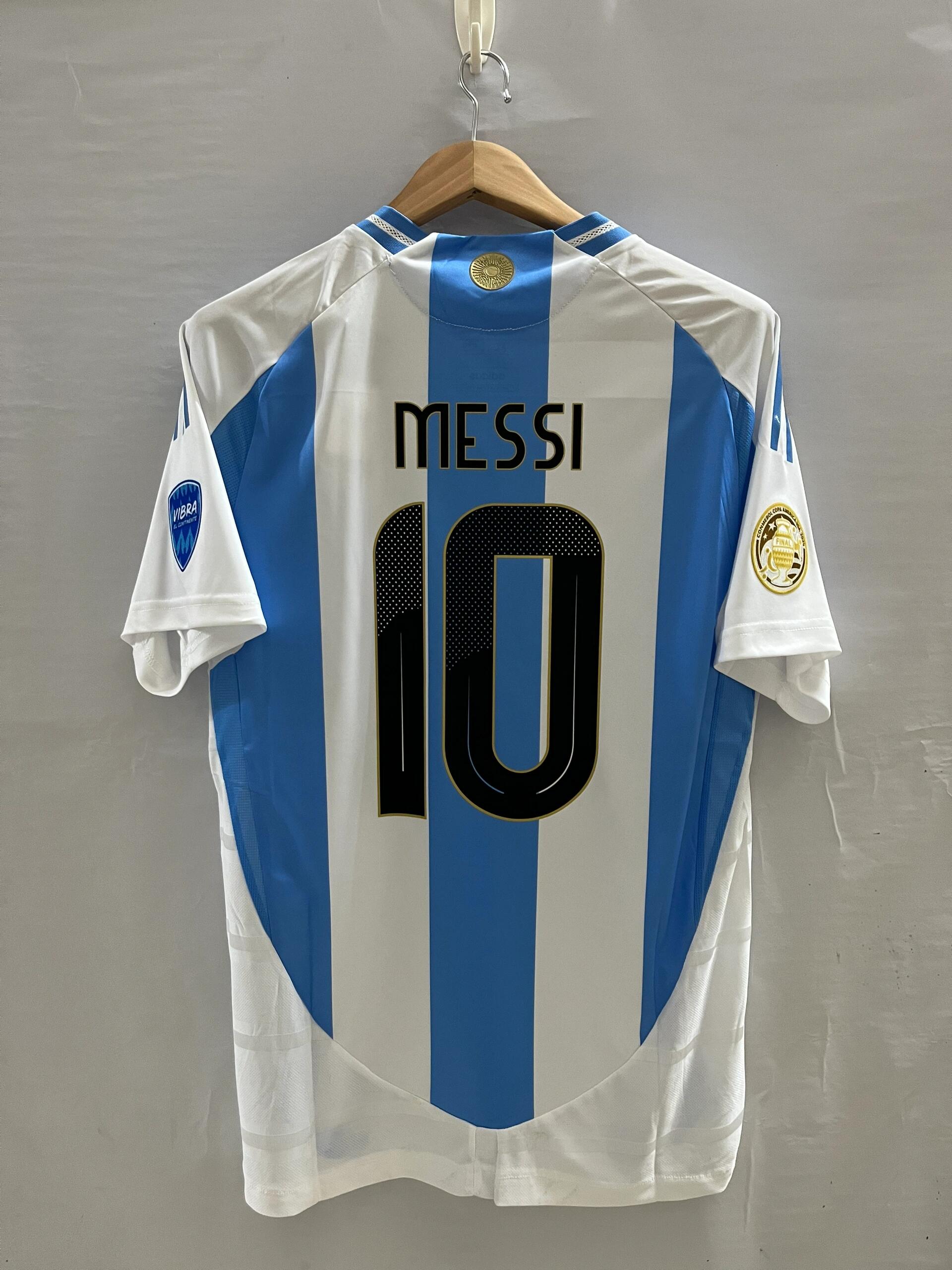 2024 Argentina Home America's Cup Champion Soccer Jersey
