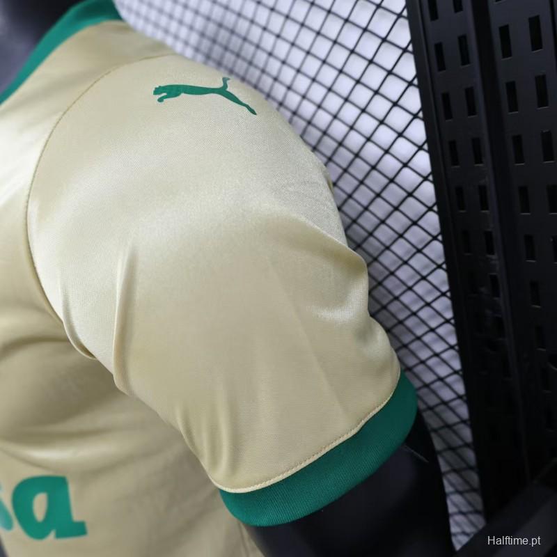 Player Version 24/25 Palmeiras third gold jersey 1:1 Thai quality