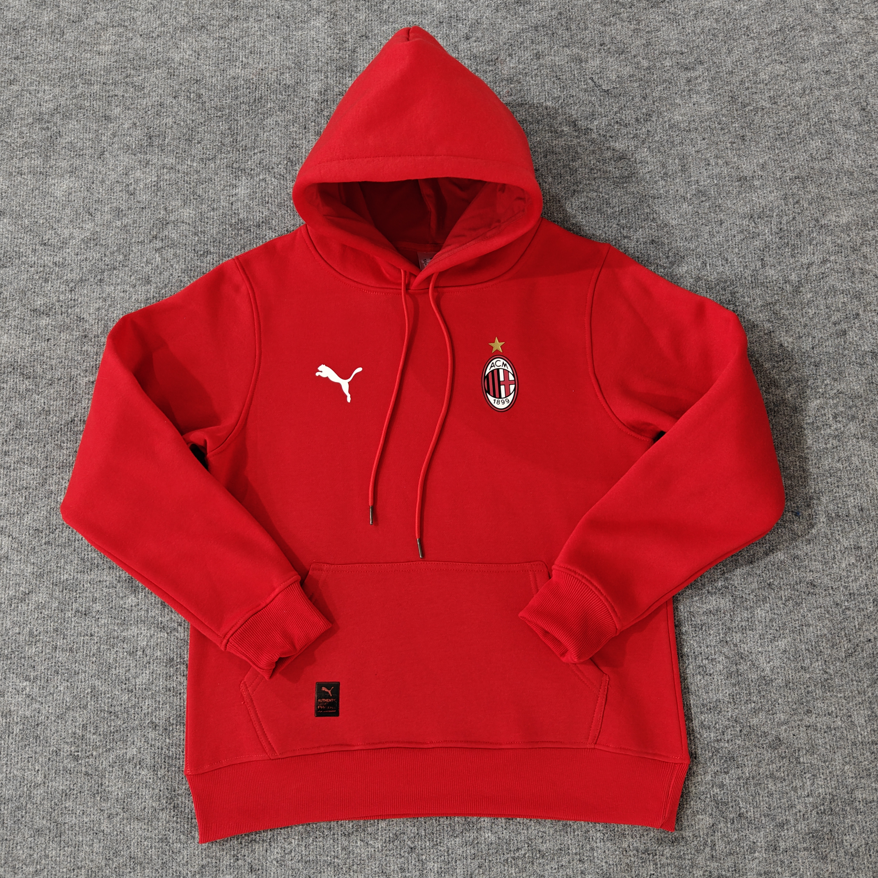 24/25 AC Milan players red hoodie 1:1 Thai quality