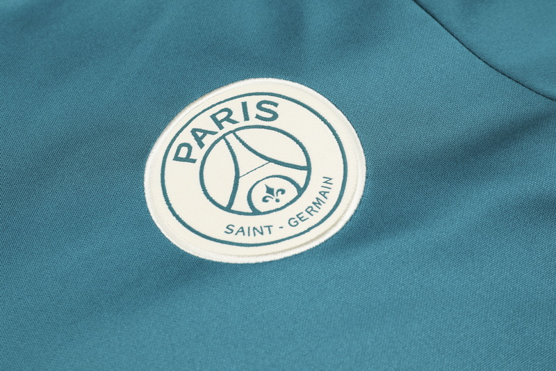 24/25 Paris green half-zip training suit 1:1 Thai quality