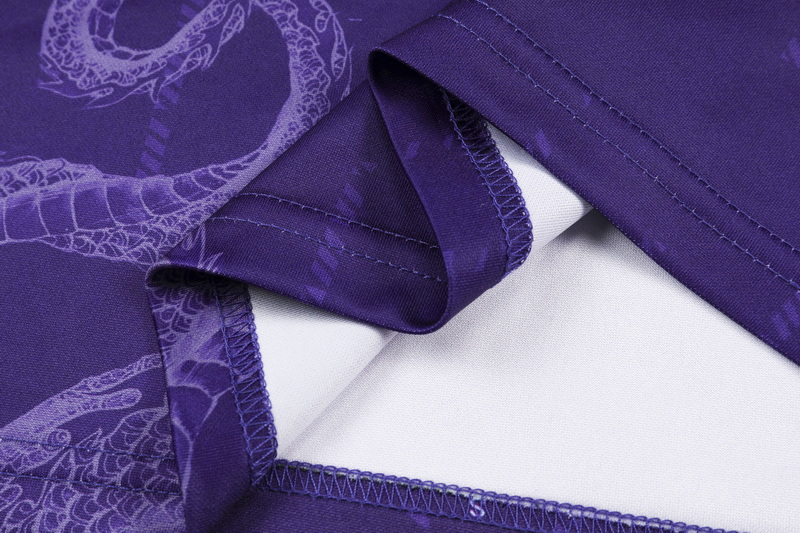 24/25 Real Madrid purple special edition half-pull training suit 1:1 Thai quality