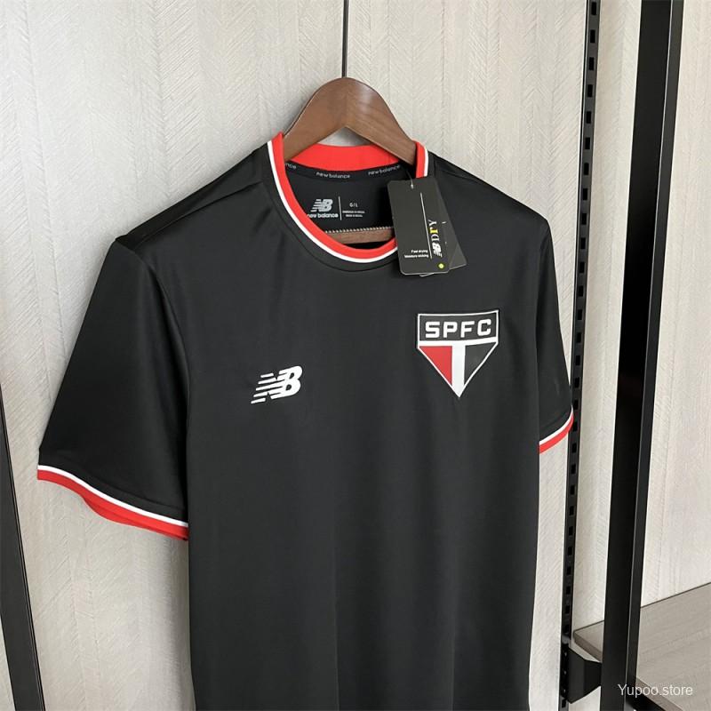 24/25 São Paulo Black Jersey  1:1 Thai Quality