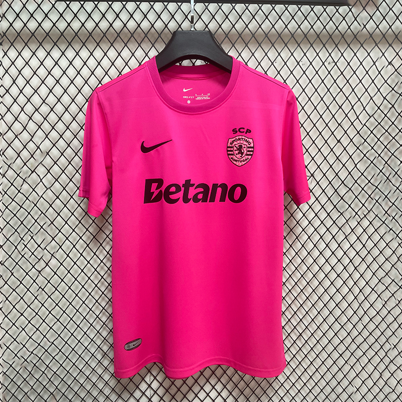 24/25 Sporting Lisbon Pink Jersey 1:1 Thai quality